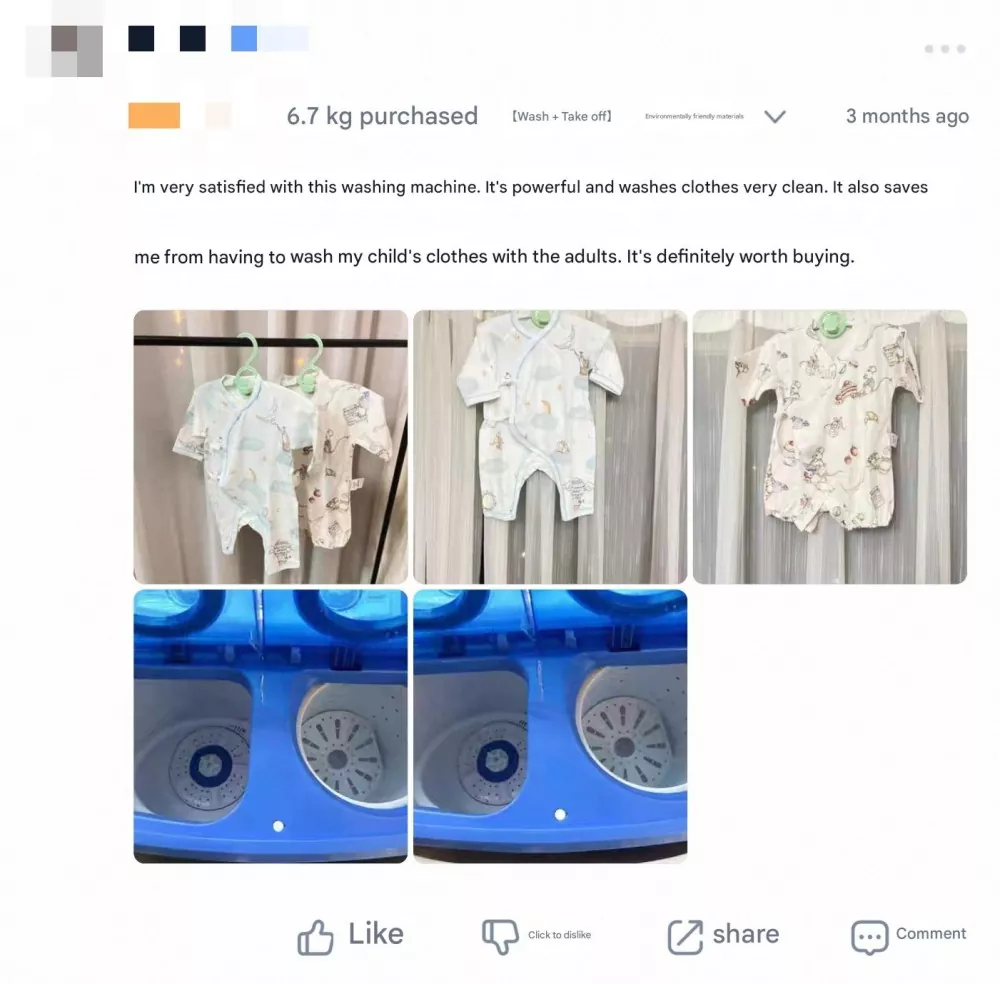 DC Stainless Steel Single-tub Washing Machine